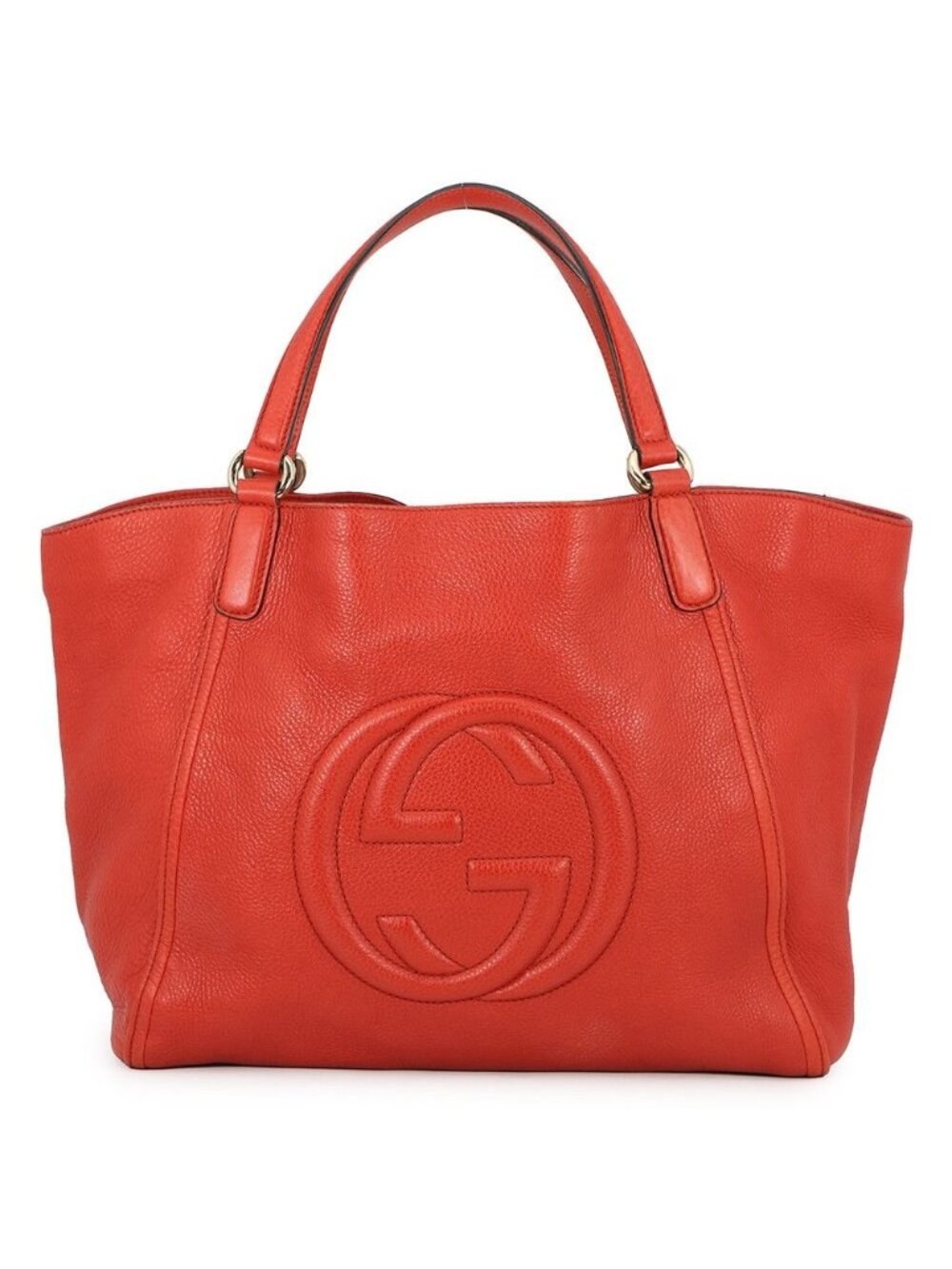 Gucci Tote Soho Interlocking Leather